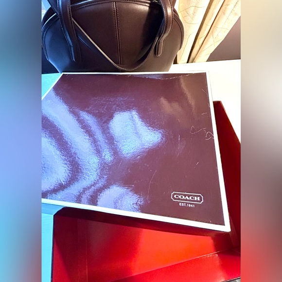 Vintage Coach Leather Dark Brown Classic Purse excellent condition - Picture 15 of 16